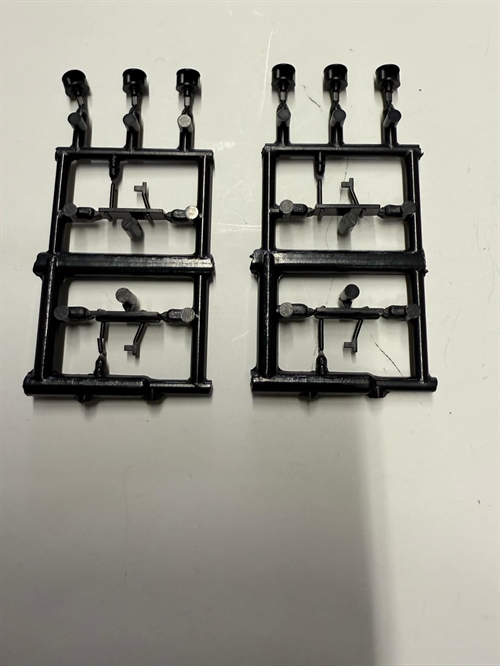 Hobbytrade 99058 Refrigerated Car Steps and Rotors